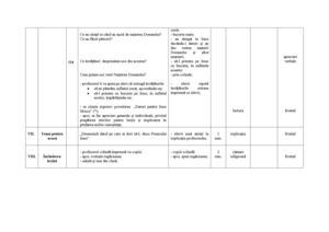 Proiect Didactic Nasterea Domnului Prilej De Bucurie Pentru