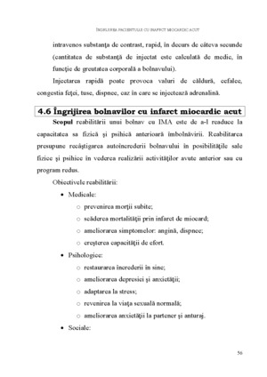 Ingrijirea Pacientului Cu Infarct Miocardic Acut Proiecte Ro