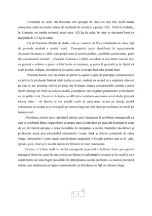Cercetare De Marketing Cafeaua Proiecte Ro