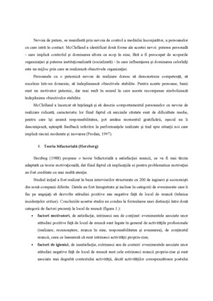 Motivatia - Comportament Organizational - Proiecte.ro
